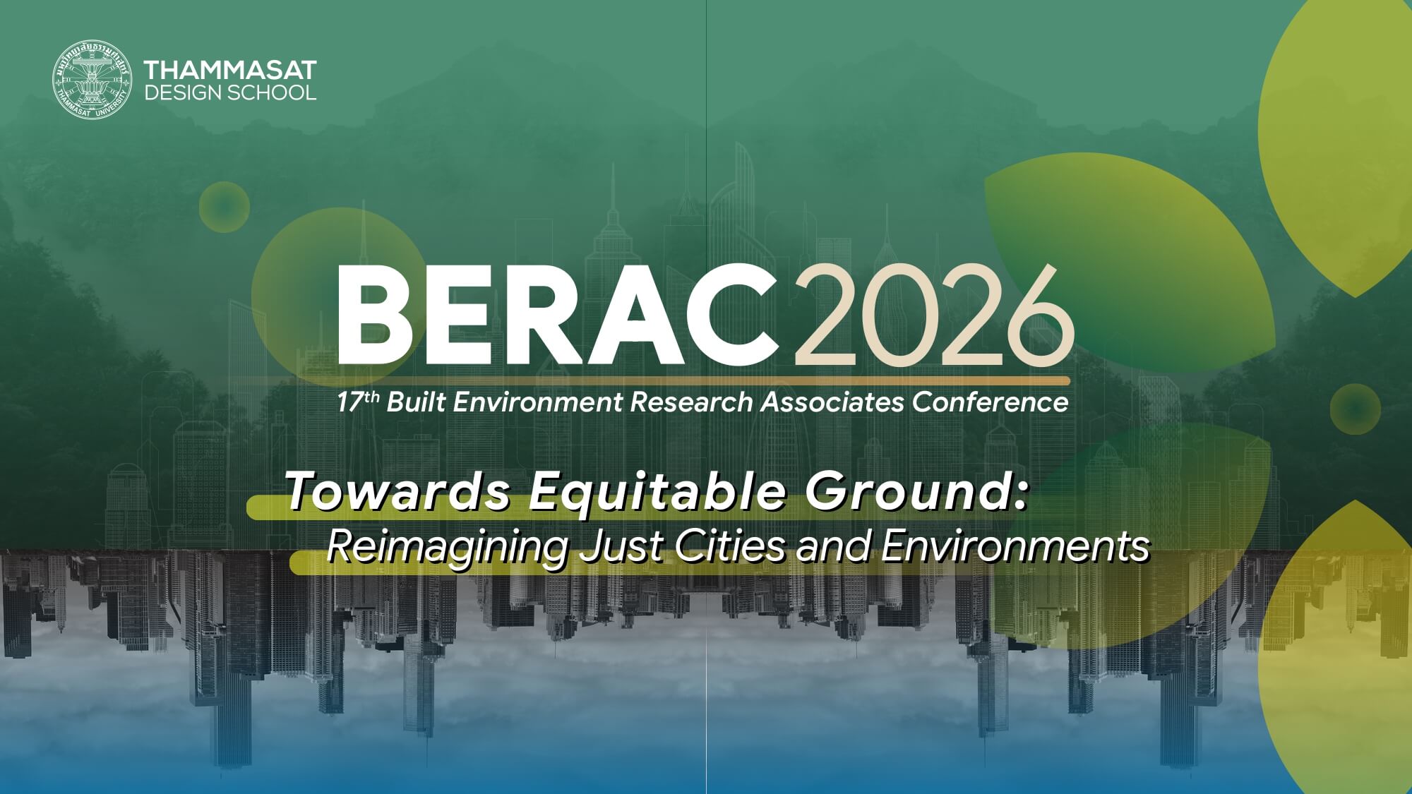 BERAC2026 - Towards Equitable Ground: Reimagining Just Cities and Environments